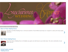 Tablet Screenshot of luxuriousweddingfavors.blogspot.com