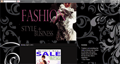 Desktop Screenshot of fashionstylebiz.blogspot.com