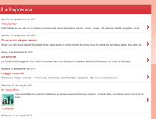 Tablet Screenshot of laimpremta.blogspot.com