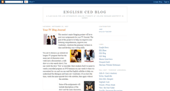 Desktop Screenshot of englishcedblog.blogspot.com