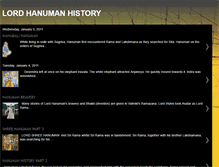 Tablet Screenshot of hanuman77.blogspot.com