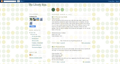 Desktop Screenshot of libertyrun.blogspot.com