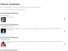 Tablet Screenshot of foreveranastasia.blogspot.com