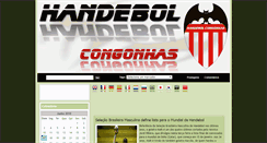 Desktop Screenshot of handebolcongonhas.blogspot.com