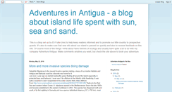 Desktop Screenshot of antiguaisland.blogspot.com