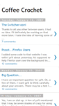 Mobile Screenshot of coffeecrochet.blogspot.com