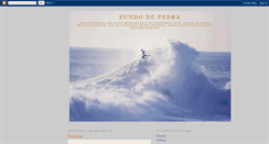 Desktop Screenshot of fundodepedra.blogspot.com