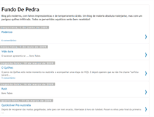 Tablet Screenshot of fundodepedra.blogspot.com