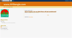 Desktop Screenshot of nybangla.blogspot.com