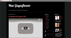 Desktop Screenshot of gaysoftwear-tube.blogspot.com