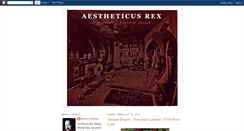 Desktop Screenshot of aestheticusrex.blogspot.com