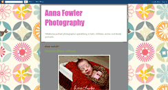 Desktop Screenshot of annafowlerphotography.blogspot.com