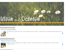 Tablet Screenshot of lilies-and-daisies.blogspot.com