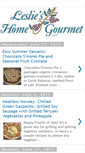 Mobile Screenshot of leslieshomegourmet.blogspot.com