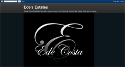 Desktop Screenshot of edesestates.blogspot.com