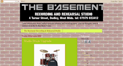 Desktop Screenshot of dudleybasementstudio.blogspot.com