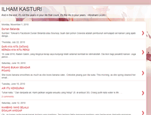 Tablet Screenshot of ilham-kasturi.blogspot.com