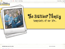 Tablet Screenshot of bunkerfamilysnapshots.blogspot.com