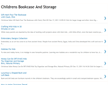 Tablet Screenshot of childrensbookcaseandstoragez.blogspot.com