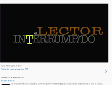 Tablet Screenshot of ellectorinterrumpido.blogspot.com