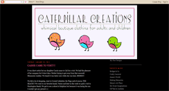 Desktop Screenshot of caterpillarcreationsboutique.blogspot.com