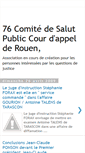 Mobile Screenshot of comite-salut-public-cour-appel-76.blogspot.com