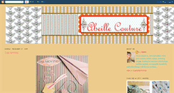 Desktop Screenshot of abeillecouture.blogspot.com