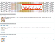 Tablet Screenshot of abeillecouture.blogspot.com