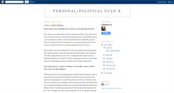 Desktop Screenshot of evanblog11.blogspot.com