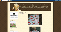 Desktop Screenshot of lamziedivywoolens.blogspot.com