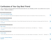 Tablet Screenshot of confessionsofyourgaybestfriend.blogspot.com