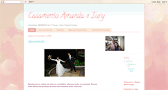 Desktop Screenshot of listadecasamentoamandaeiury.blogspot.com