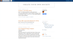 Desktop Screenshot of createsociety.blogspot.com