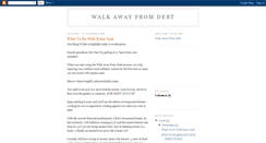 Desktop Screenshot of debtfree4me.blogspot.com