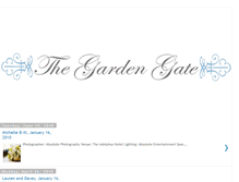 Tablet Screenshot of gardengatefloral.blogspot.com