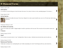 Tablet Screenshot of hdiamondfarms.blogspot.com