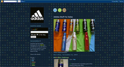 Desktop Screenshot of cheap-adidas--for-sales.blogspot.com