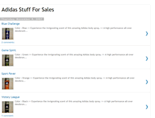 Tablet Screenshot of cheap-adidas--for-sales.blogspot.com