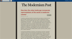 Desktop Screenshot of modernismpost.blogspot.com