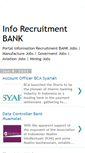 Mobile Screenshot of inforecruitmentbank.blogspot.com