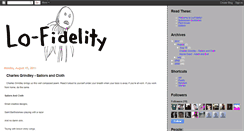 Desktop Screenshot of lofidelity-zine.blogspot.com