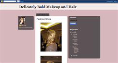 Desktop Screenshot of delicatelybold.blogspot.com