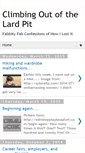 Mobile Screenshot of climbingoutofthelardpit.blogspot.com