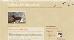 Desktop Screenshot of adogaftercollege.blogspot.com