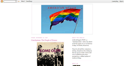 Desktop Screenshot of americanqueer.blogspot.com