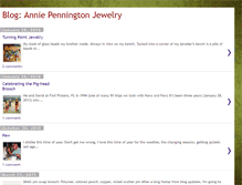 Tablet Screenshot of annie-pennington.blogspot.com