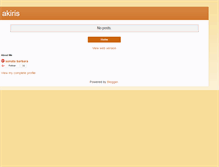 Tablet Screenshot of akiris.blogspot.com