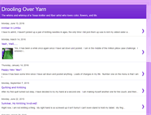 Tablet Screenshot of droolingoveryarn.blogspot.com