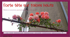 Desktop Screenshot of fortetetesurtalonshauts.blogspot.com