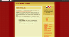 Desktop Screenshot of cursos-ingles-canada.blogspot.com